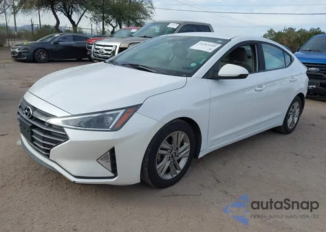 2019 Hyundai Elantra Sel from USA, damaged, VIN 5NPD84LF7KH458352